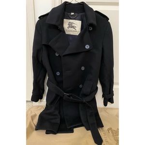 BURBERRY • Virgin Wool - Cashmere - Trench Coat